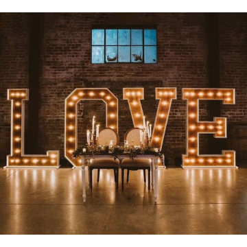 LED 4FT Marquee Letters LED Giant Light Box Sign Wedding